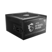 Power Supply, MSI, 750 Watts, Efficiency 80 PLUS GOLD, PFC Active, MAGA750GLPCIE5