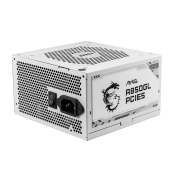 Power Supply, MSI, 850 Watts, Efficiency 80 PLUS GOLD, PFC Active, MAGA850GLPCIE5WHITE