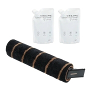 Vacuum Cleaner Accessory, DREAME, Soft Brush Roller*1+ Multi-Surface Floor Cleaner 300ml*2, Model VFBA, For  R20, V18, Z10, Z30, VFBA