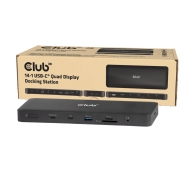CLUB3D 14-1 USB-C® Quad Display Docking Station