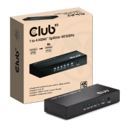 CLUB3D 1 to 4 HDMI™ Splitter 4K120Hz