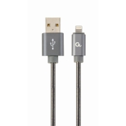 CABLE LIGHTNING TO USB2 2M/CC-USB2S-AMLM-2M-BG GEMBIRD