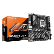 Mainboard, GIGABYTE, AMD B840, Socket AM5, micro ATX, RAM DDR5-SDRAM, 2xSlots, 2xNumber of M.2 (M) slots, B840M D2H (Rev. 1.1), B840MD2H1.1