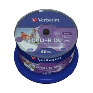 VERBATIM 50xDVD+R DL 8.5 GB 8x SP