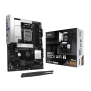 Mainboard, ASROCK, AMD B850, Socket AM5, ATX, RAM DDR5-SDRAM, 4xSlots, Wi-Fi Yes, Bluetooth Yes, B850ROCKWIFI7