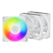 ARCTIC Freezer P14 Pro A-RGB (White) - 3 Pack 140 mm A-RGB PWM Fan with Cable Splitter