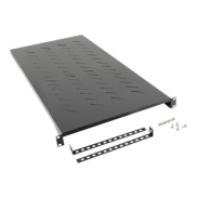 LANBERG 19 fixed shelf 1U/483x900mm