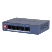 Dahua Technology CS4005-4ET1GT-36 network switch Managed L2 Gigabit Ethernet (10/100/1000) Power over Ethernet (PoE) Blue