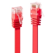 Lindy 47514 networking cable Red 5 m Cat6 U/UTP (UTP)