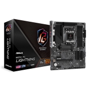 Mainboard, ASROCK, AMD B650, SAM5, ATX, Memory DDR5, Memory slots 4, 2xPCI-Express 4.0 1x, 2xPCI-Express 4.0 16x, 3xM.2, 1xHDMI, 1xAudio-In, 1xAudio-Out, 1xMicrophone, 4xUSB 2.0, 7xUSB 3.2, 2xUSB-C, 1xRJ45, B650PGLIGHTNING