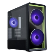 Case, LIAN LI, ATX/micro ATX/EATX/SSI EEB, Black, Midi Tower, PC, LANCOOL 217 INF, G99.LAN217INFX.00