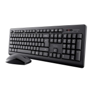 Trust Primo keyboard Mouse included Universal RF Wireless QWERTY US English Black