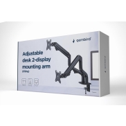 GEMBIRD Adjustable desk 2-display