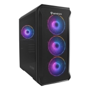 NATEC Genesis PC case Irid 503