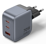 MOBILE CHARGER WALL 3PORT/70W FEXH0-EU VENTION
