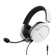 Trust GXT 489W FAYZO Headset Wired Head-band Gaming Black, White