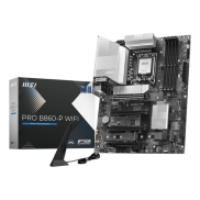 Mainboard, MSI, Intel B860 Express, LGA1851, ATX, Memory DDR5, Memory slots 4, 2xPCI-Express 4.0 1x, 1xPCI-Express 4.0 4x, 1xPCI-Express 5.0 16x, 3xM.2, 1xHDMI, 1xDisplayPort, 8xUSB 2.0, 2xUSB 3.2, 1xUSB-C, 1xRJ45, 3xAudio port, 1xThunderbolt, PROB860-PW