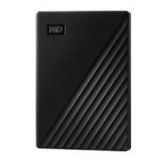 External HDD, WESTERN DIGITAL, My Passport, 5TB, USB 2.0, USB 3.0, USB 3.2, Colour Black, WDBPKJ0050BBK-WESN