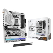 Mainboard, ASROCK, AMD X870, SAM5, ATX, Memory DDR5, Memory slots 4, 1xPCI-Express 4.0 16x, 1xPCI-Express 5.0 16x, 4xM.2, 1xHDMI, 6xUSB 2.0, 4xUSB 3.2, 2xUSB-C, 1xOptical S/PDIF, 1xRJ45, 2xAudio port, X870PRORSWIFI
