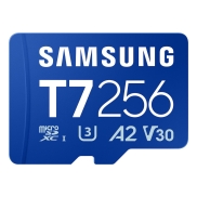 SAMSUNG T7 microSD Memory Card 256GB