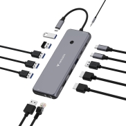 VERBATIM USB-C Pro Multiport Hub 13 Port