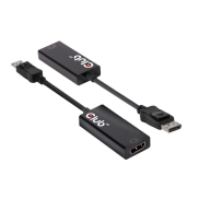 CLUB3D DisplayPort 1.2 to HDMI 2.0 UHD Active Adapter