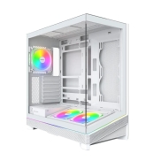 Case, MONTECH, ATX/micro ATX/Mini-ITX/BTF, White, MONTECH SKY 3 (W), SKY3(W)