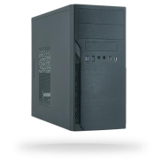 Chieftec ATX mini-tour alu brossé SECC Tower Black