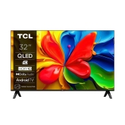 TV Set, TCL, 32 , HD, 1366 x 768 pixels, Flat, 16:9, QLED, 32V4C