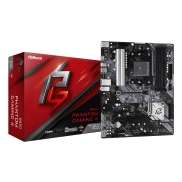 Mainboard, ASROCK, AMD B550, SAM4, ATX, 2xPCI-Express 3.0 1x, 1xPCI-Express 3.0 4x, 2xM.2, 1xPCI-Express 4.0 16x, Memory DDR4, Memory slots 4, 1xHDMI, 2xAudio-In, 1xAudio-Out, 6xUSB 3.2, 1xPS/2, 1xRJ45, B550PHANTOMGAMING4