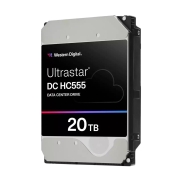 HDD, WESTERN DIGITAL ULTRASTAR, Ultrastar DC HC555, WUH722020CL5204 0B47749, 20TB, 512 MB, 7200 rpm, 3,5, MTBF 2500000 hours, 0B47749