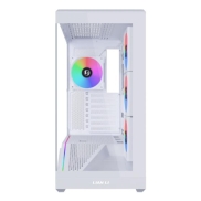 Case, LIAN LI, ATX/micro ATX/Mini-ITX/EATX, White, Midi Tower, PC, G99.V100RW.01