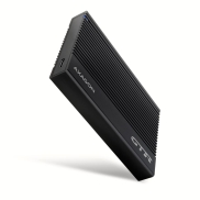 Axagon EE25-GTR Ribbed aluminum USB 3.2 Gen 2 - SATA 6G external box for 2.5" SSD/HDD