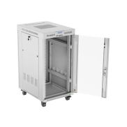 LANBERG rack cabinet 22U 600x800 glass