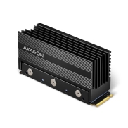 Axagon CLR-M2XL Passive aluminum heatsink for single-sided and double-sided M.2 SSD disks, size 2280, height 36 mm