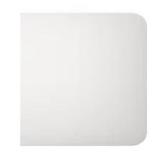 SMART SIDEBUTTON 1G/2W/WHITE 52162 AJAX