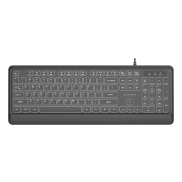 KEYBOARD MULTIMEDIA USB ENG/BLACK KB-UML-04 GEMBIRD