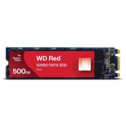 SSD, SANDISK, 350xTBW rating, MTBF 1750000 h, Read speed 560 MB/s, Write speed 530 MB/s, Serial ATA III, M.2, 500 GB, POWERED BY SANDISK, Red SA500, WDS500G1R0B