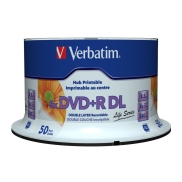 VERBATIM 97693 DVD+R DL Verbatim spind