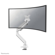 Neomounts DS70PLUS-450WH1 Monitor arm 17-49" - gas spring - Topfix - 180°-stop