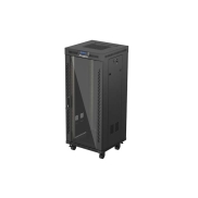 LANBERG rack cabinet 27U 600x600 glass