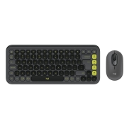 KEYBOARD +MOUSE COMBO POP ICON/GR/GREEN 920-013140 LOGITECH
