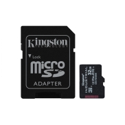 Kingston Technology 32GB microSDHC Industrial C10 A1 pSLC Card + SD Adapter