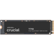 SSD, CRUCIAL, T710, 4TB, M.2, PCIe Gen5, NVMe, Write speed 13800 MBytes/sec, Read speed 14500 MBytes/sec, TBW 2400 TB, CT4000T710SSD8