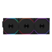 CASE FAN 120MM WRL 3PCS/G99.12RTLLCD1W3B.00 LIAN LI