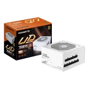 GIGABYTE UD750GM PG5 V2 ICE Power Supply Unit- PCIe Gen 5.1, 80 PLUS Gold, Fully Modular Design, 120mm Fan, ATX 3.1 compatible, EU Plug