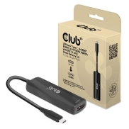 CLUB3D USB Gen2 Type-C to HDMI™ 8K60Hz or 4K120Hz HDR10+ with DSC1.2 with Power Delivery 3.0 Active Adapter M/F