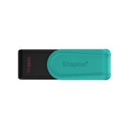 Kingston Technology DataTraveler 128GB Portable USB 3.2 Gen 1 Exodia S (Black/Turquoise)