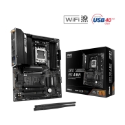 Mainboard, ASROCK, AMD X870, SAM5, ATX, Memory DDR5, Memory slots 4, X870PRO-AWIFI