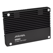 SSD, MICRON, SSD series 9550 MAX, 12.8TB, NVMe, NAND flash technology 3D TLC, Write speed 10000 MBytes/sec, Read speed 14000 MBytes/sec, Form Factor U.2, TBW 70080 TB, MTFDLAL12T8THB-1BK1DABYYR